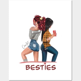 BESTIES Posters and Art